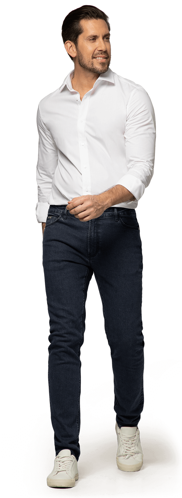 Back Slim Fit Jeans for Men