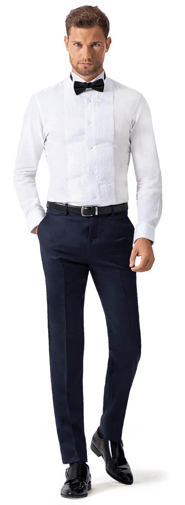 tuxedo shirt