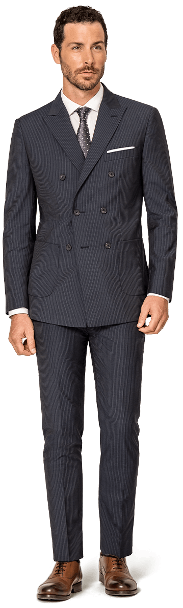 Double breasted suit