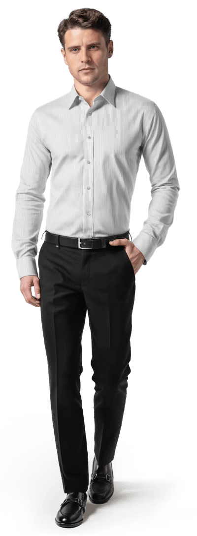 Stretch black year-round Trousers